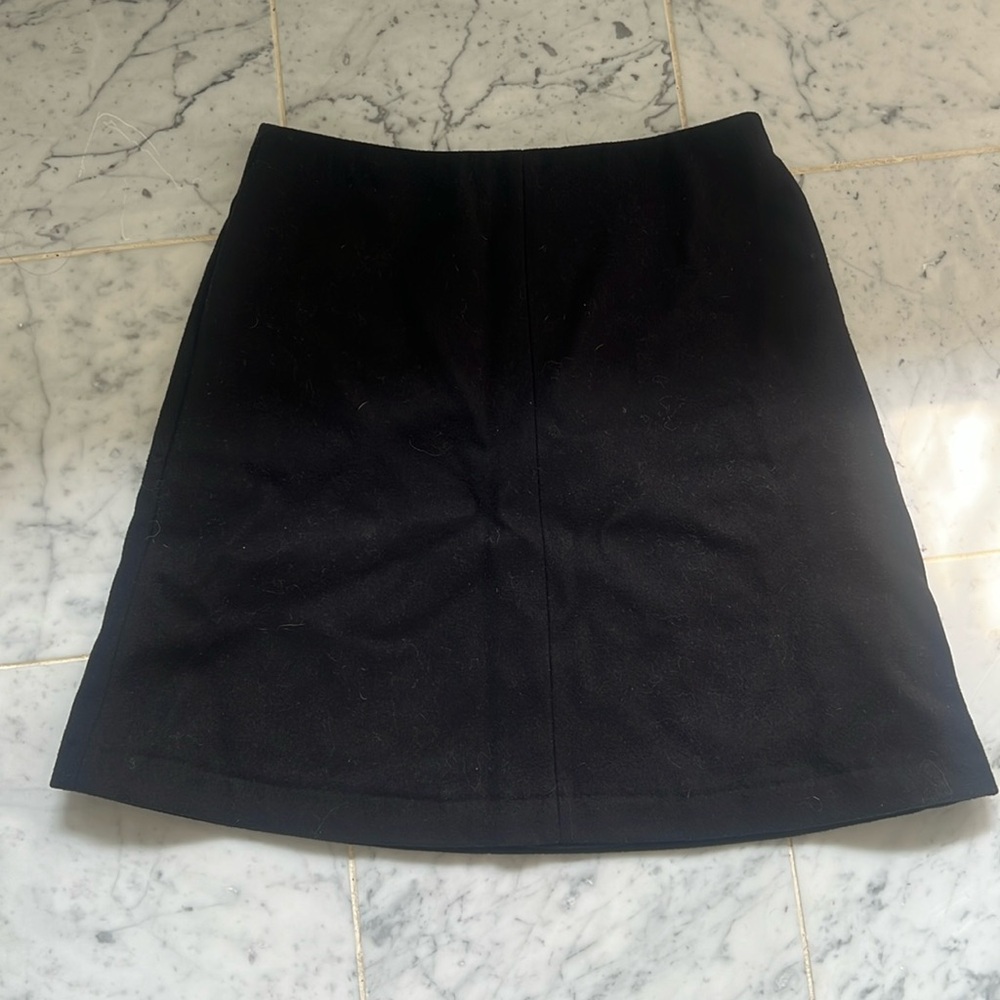 Boden Elegant Black A-line Skirt Size 8R